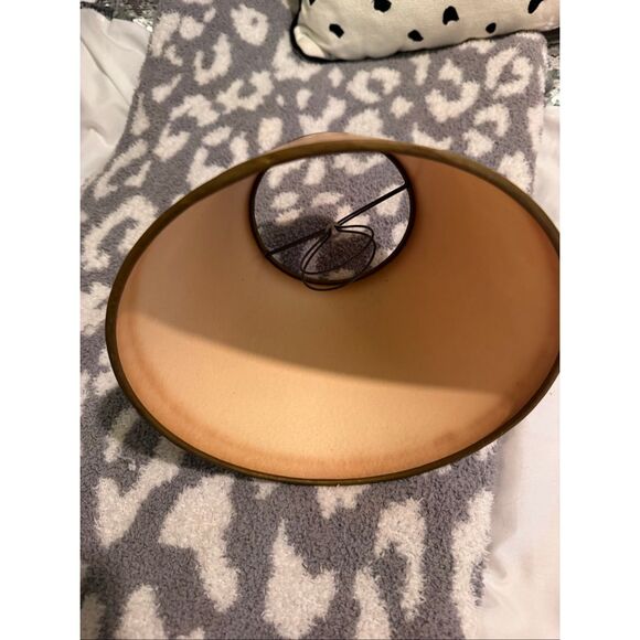 Meyda Tiffany 116577 Taos 4" Tall Lamp Shade lot of 2x + Eiffel Tower brass lamp - Picture 15 of 16